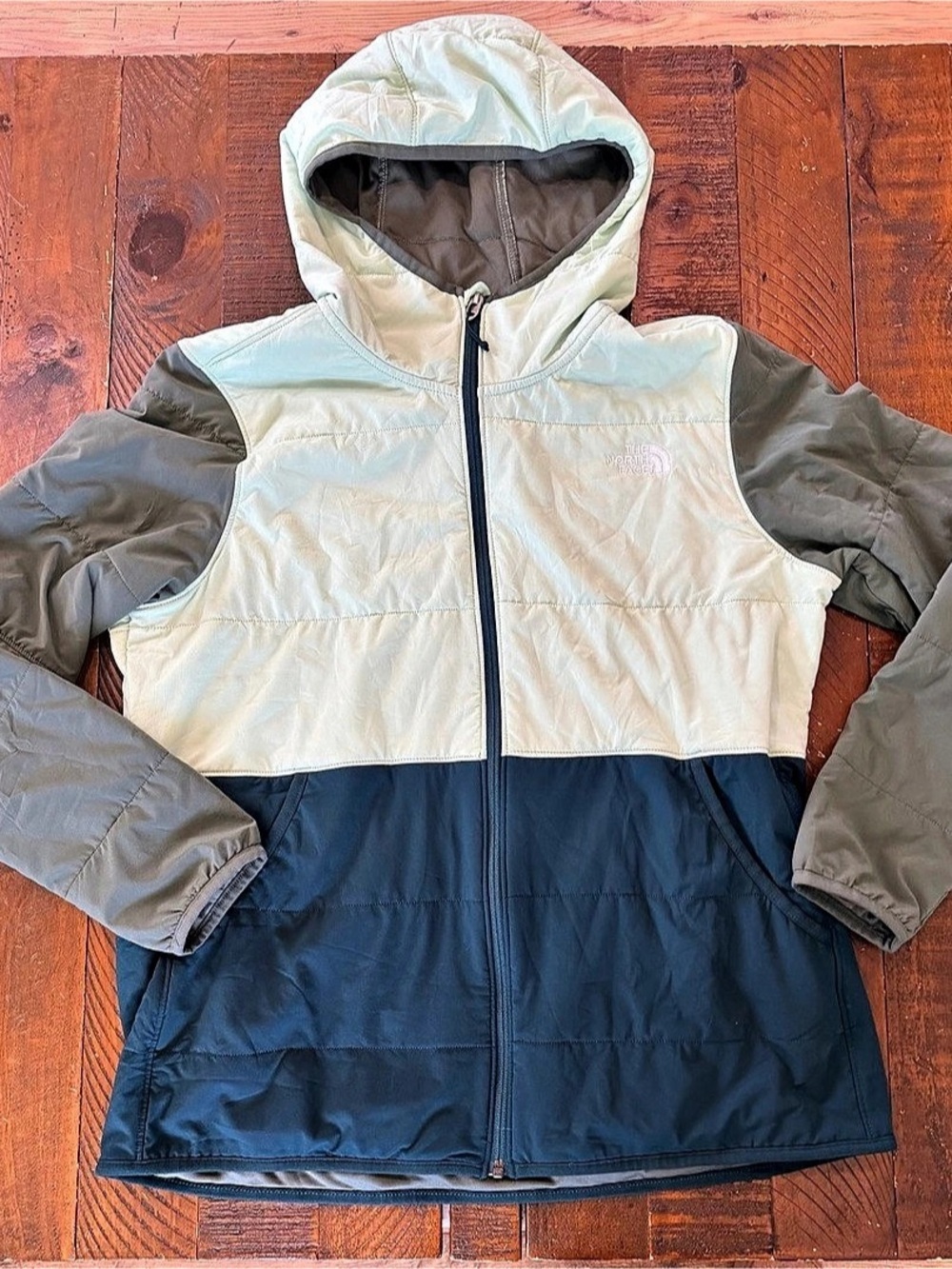 The North Face Color Block Hooded Jacket Size Medium